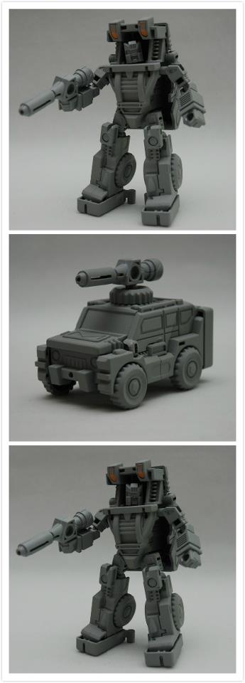 IGear Toys New MiniWarriors Cogz Bushwacker and Duneraker